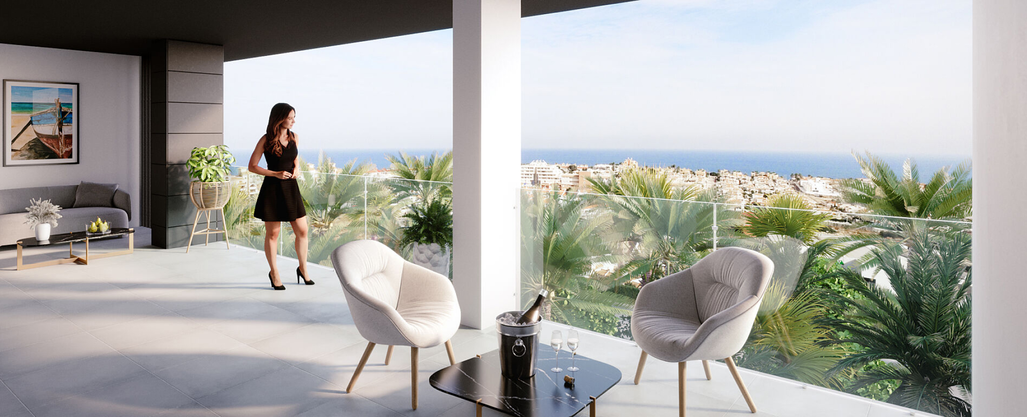 STYLISH NEW 2-BED APARTMENTS ONLY 3 MINS FROM LA MATA BEACHES