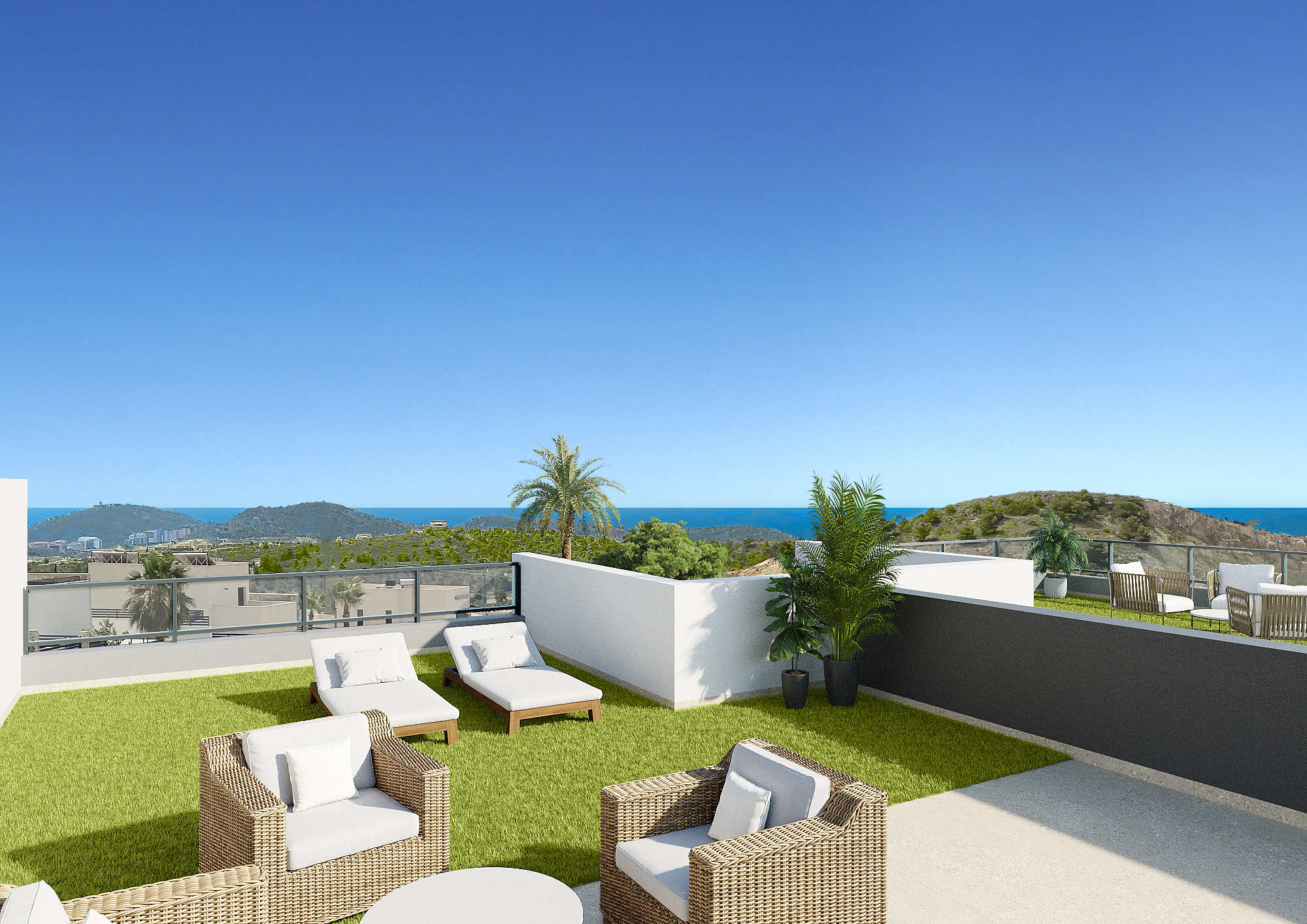 NEW 3-BED APARTMENTS & DUPLEXES WITH SEA VIEWS