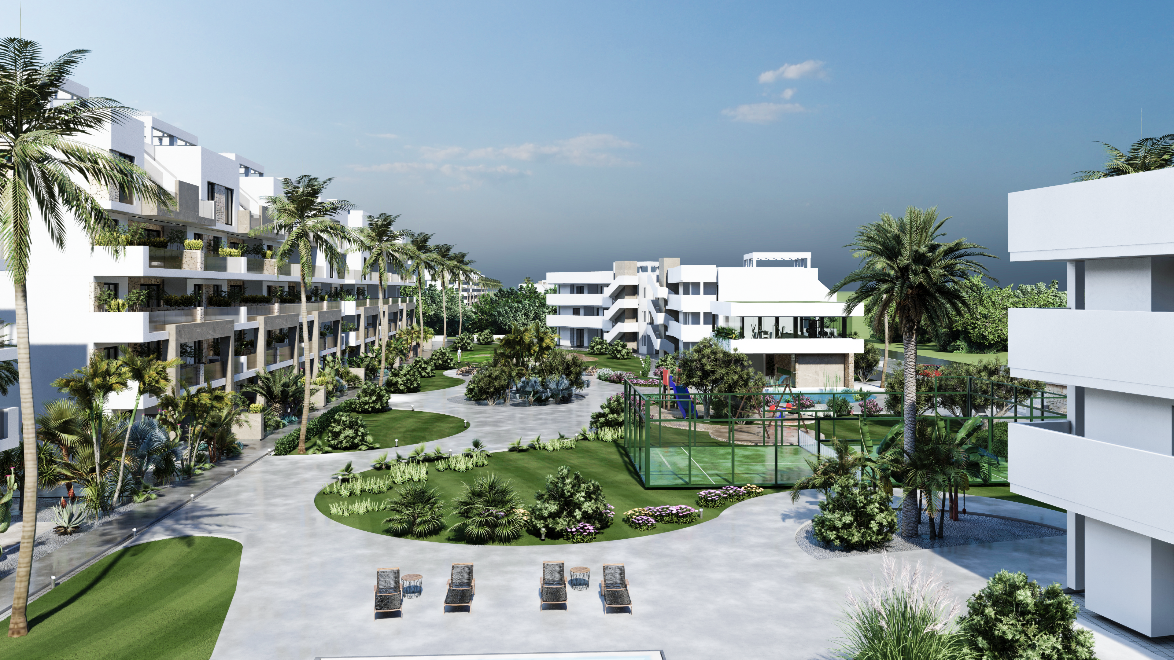 NEW & MODERN 3-BED APARTMENTS WITH ON-SITE SPA AT EL RASO