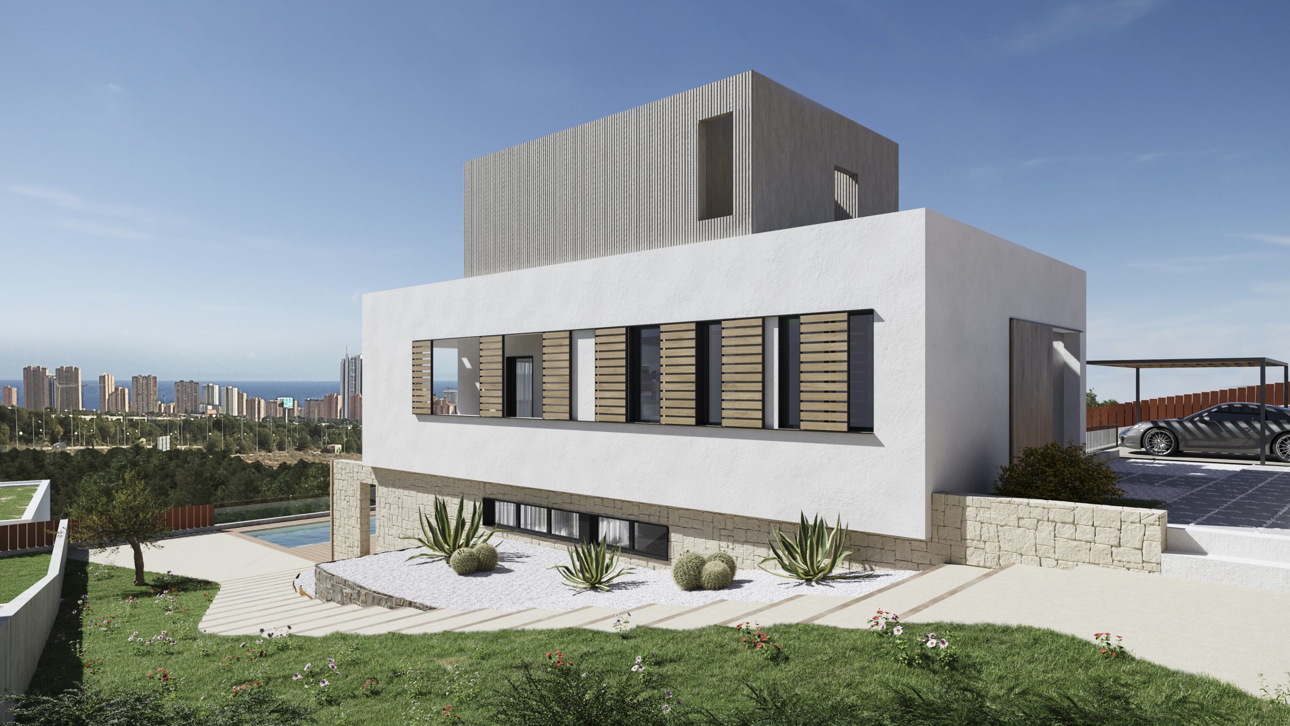 LUXURY 3-STOREY 4-BED MANSION ON LARGE SEA-VIEW PLOT