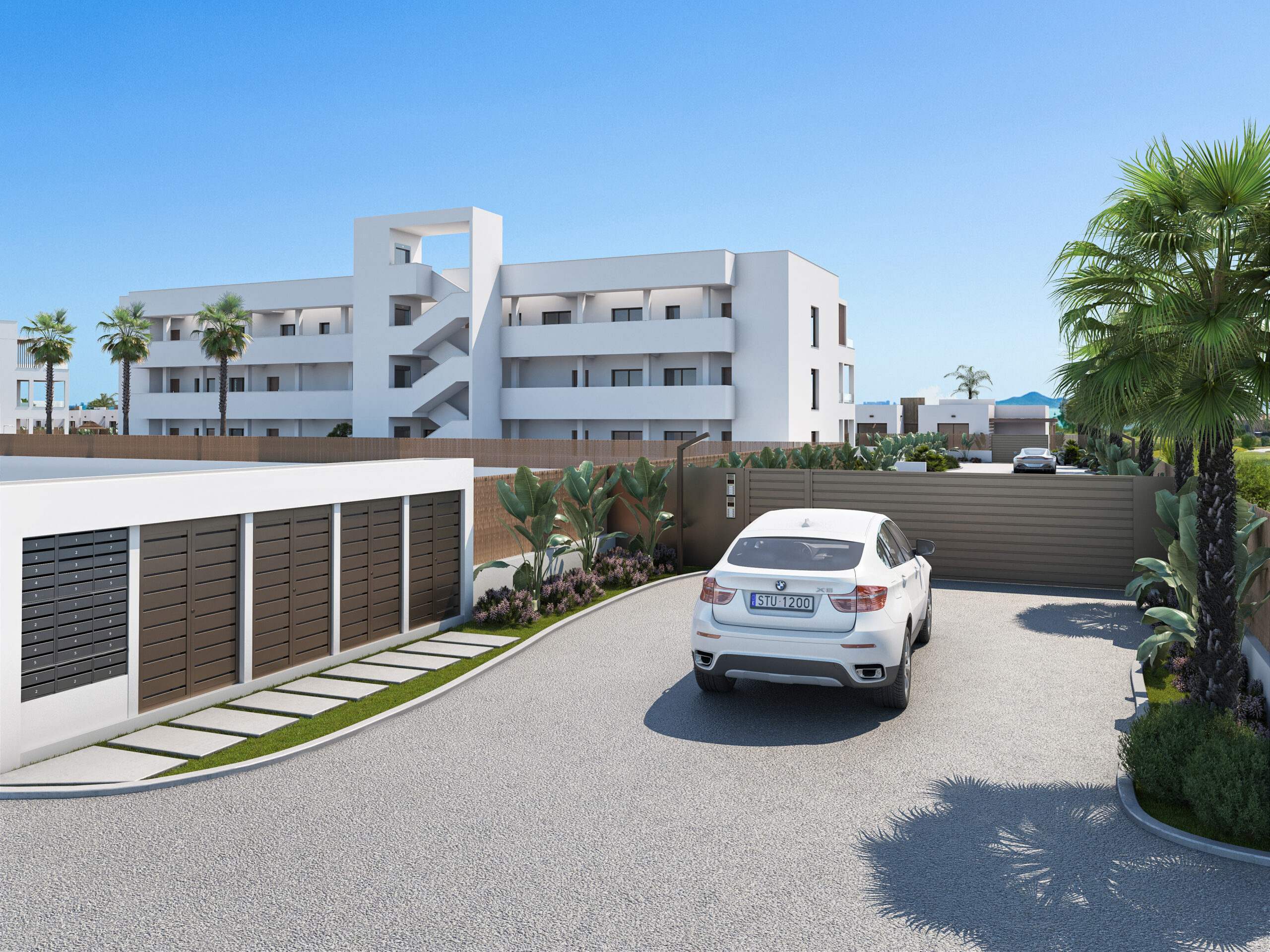 MODERN 3-BED SEA-VIEW PENTHOUSE AT LA SERENA GOLF, MAR MENOR