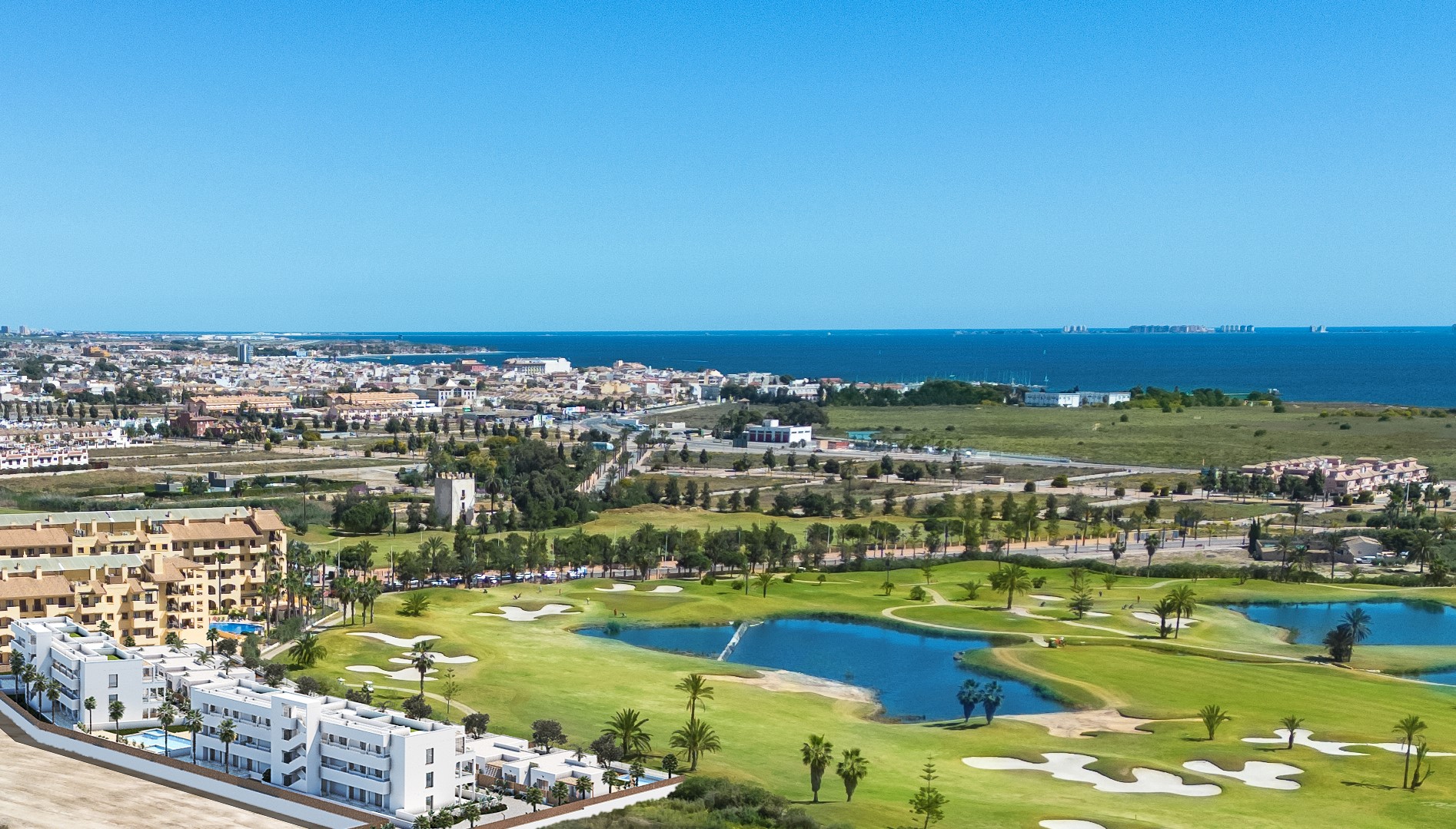 MODERN SEA VIEW APARTMENTS AT LA SERENA GOLF, MAR MENOR