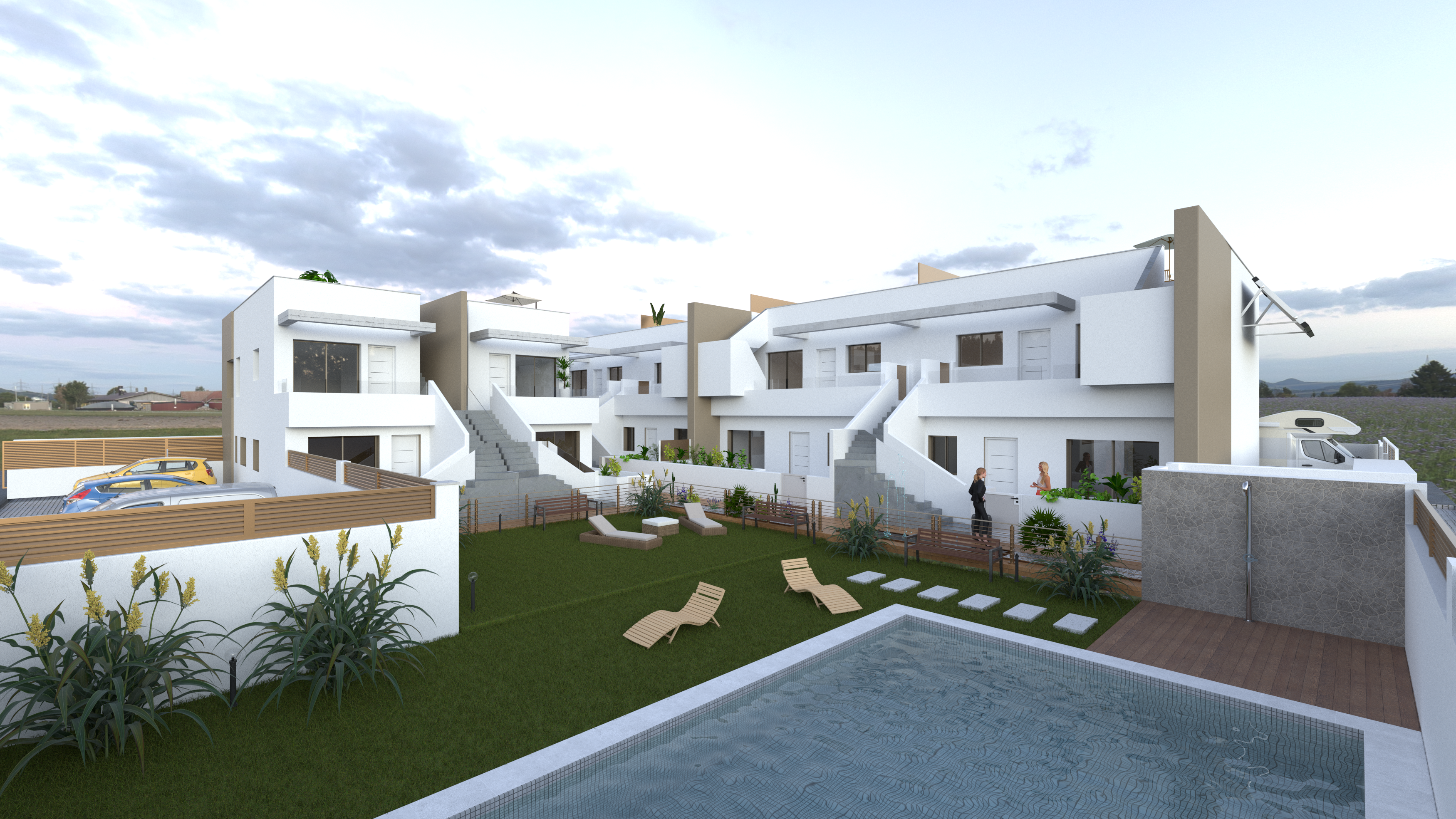 CHARMING NEW 3-BED BUNGALOWS IN PILAR DE LA HORADADA