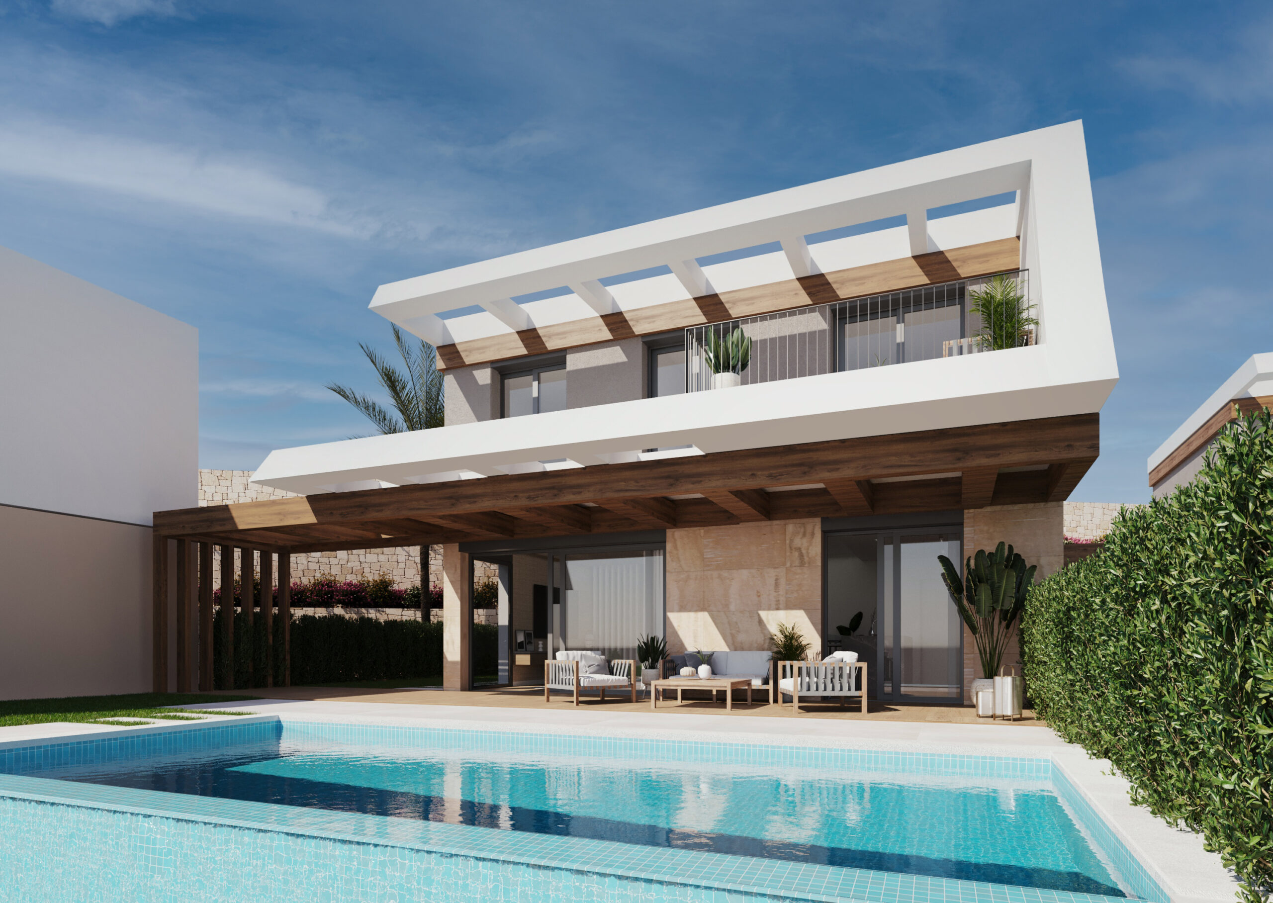 CONTEMPORARY MODERN 3-BED VILLA WITH PREMIUM VIEWS