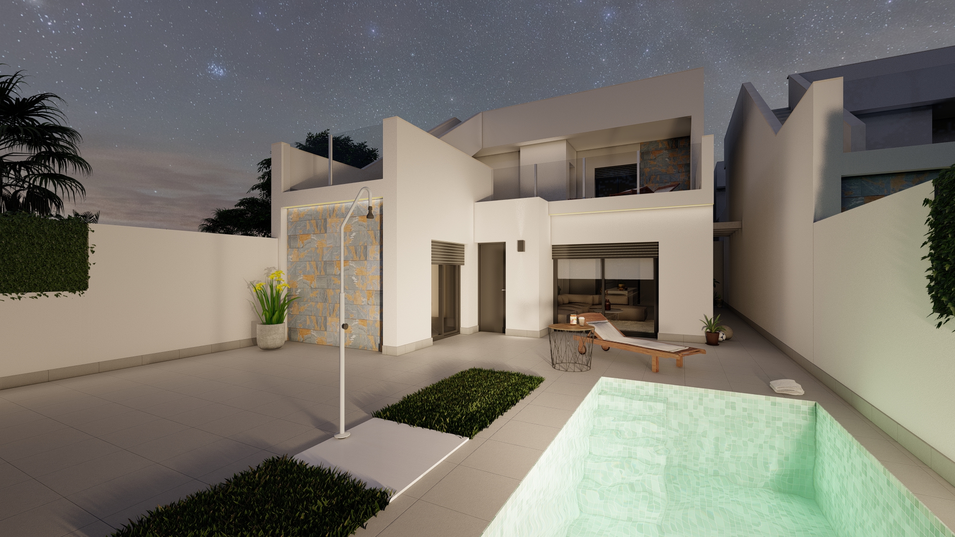 NEW 3-BED POOL VILLA WITH SOLARIUM ON RODA GOLF