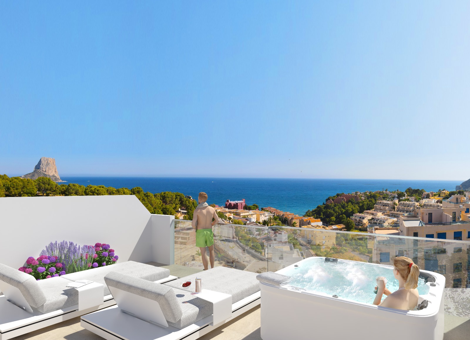 AMAZING 3B APARTMENTS WITH TOP-CLASS AMENITIES IN CALPE