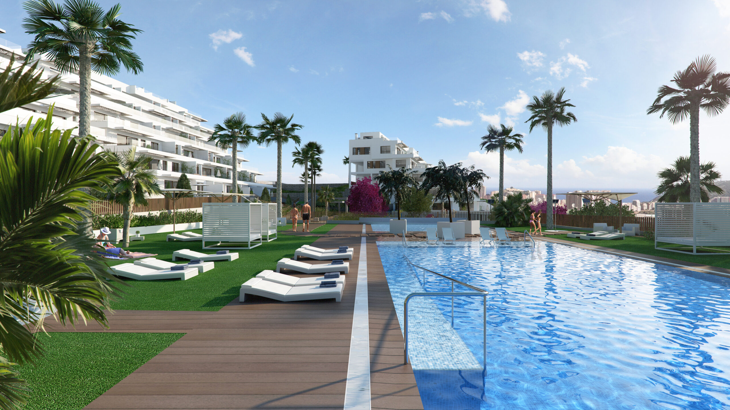 3 BED SEA VIEW PENTHOUSES & APARTMENTS IN FINESTRAT