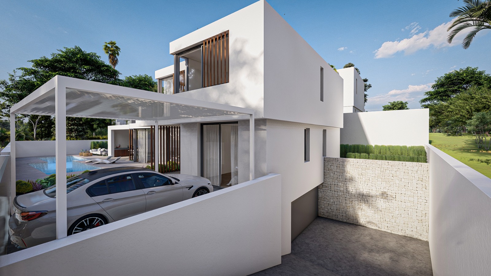 NEW 4-BED UBER-VILLA WITH HUGE POOL IN L’ALBIR