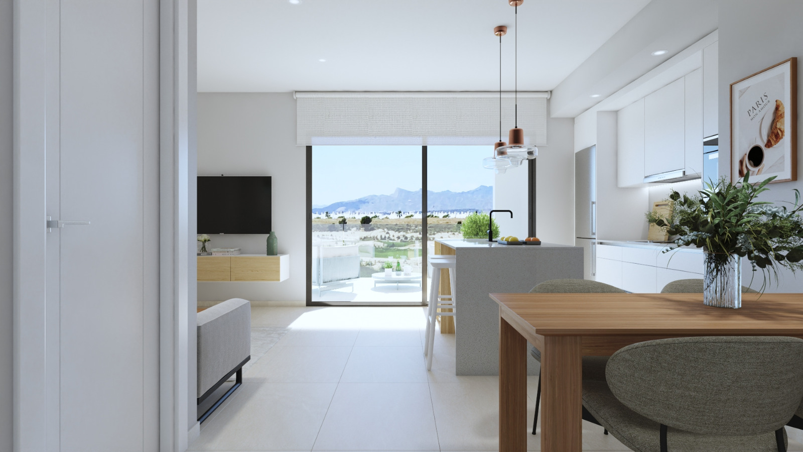 MODERN 2-BED APARTMENT OVERLOOKING ALHAMA SIGNATURE GOLF