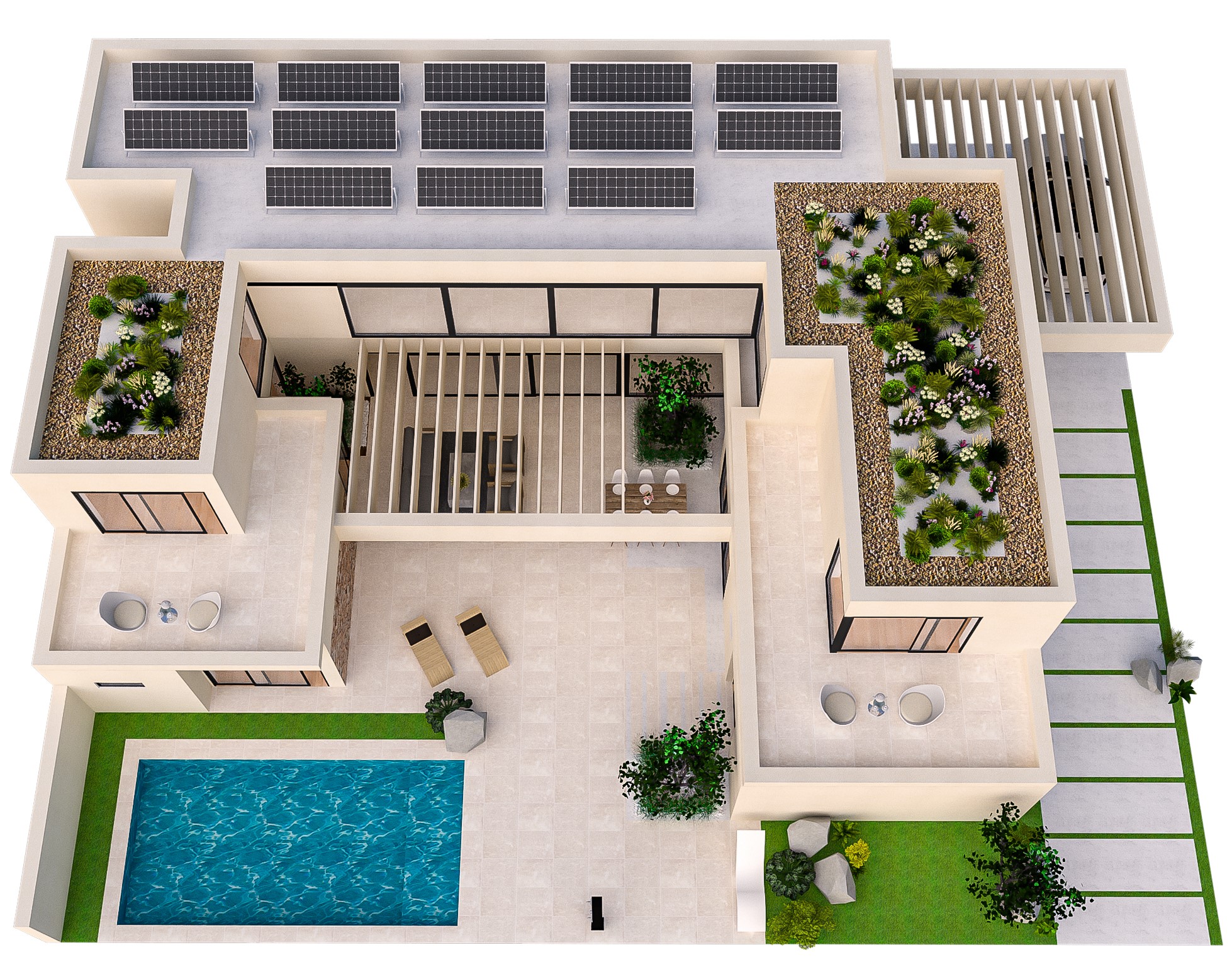 SPRAWLING 6-BED ECO-VILLA ON HUGE PLOT IN SPORTS & WELLNESS RESORT