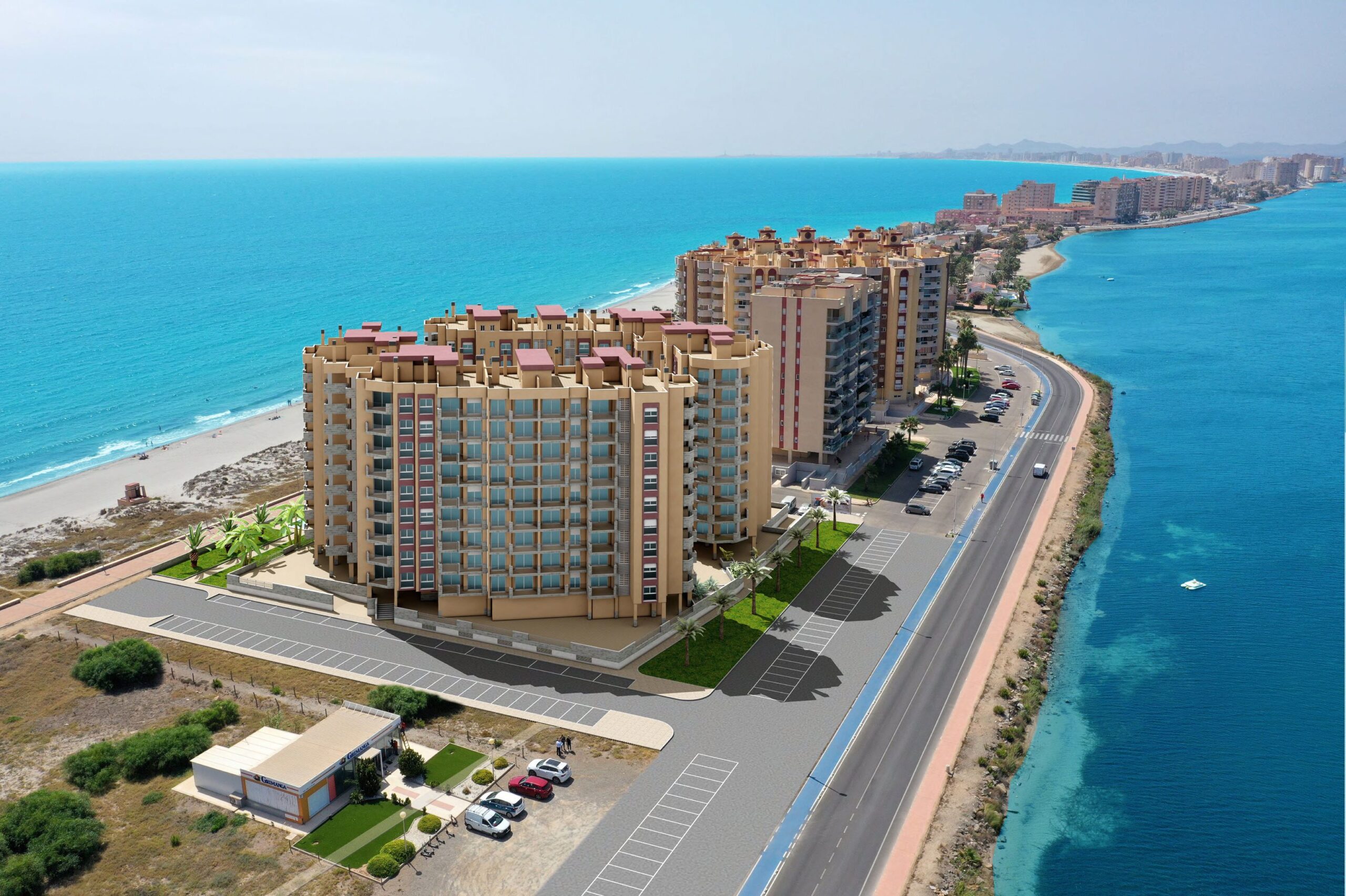 SOUTH-FACING LUXURY BEACH APARTMENTS ON LA MANGA