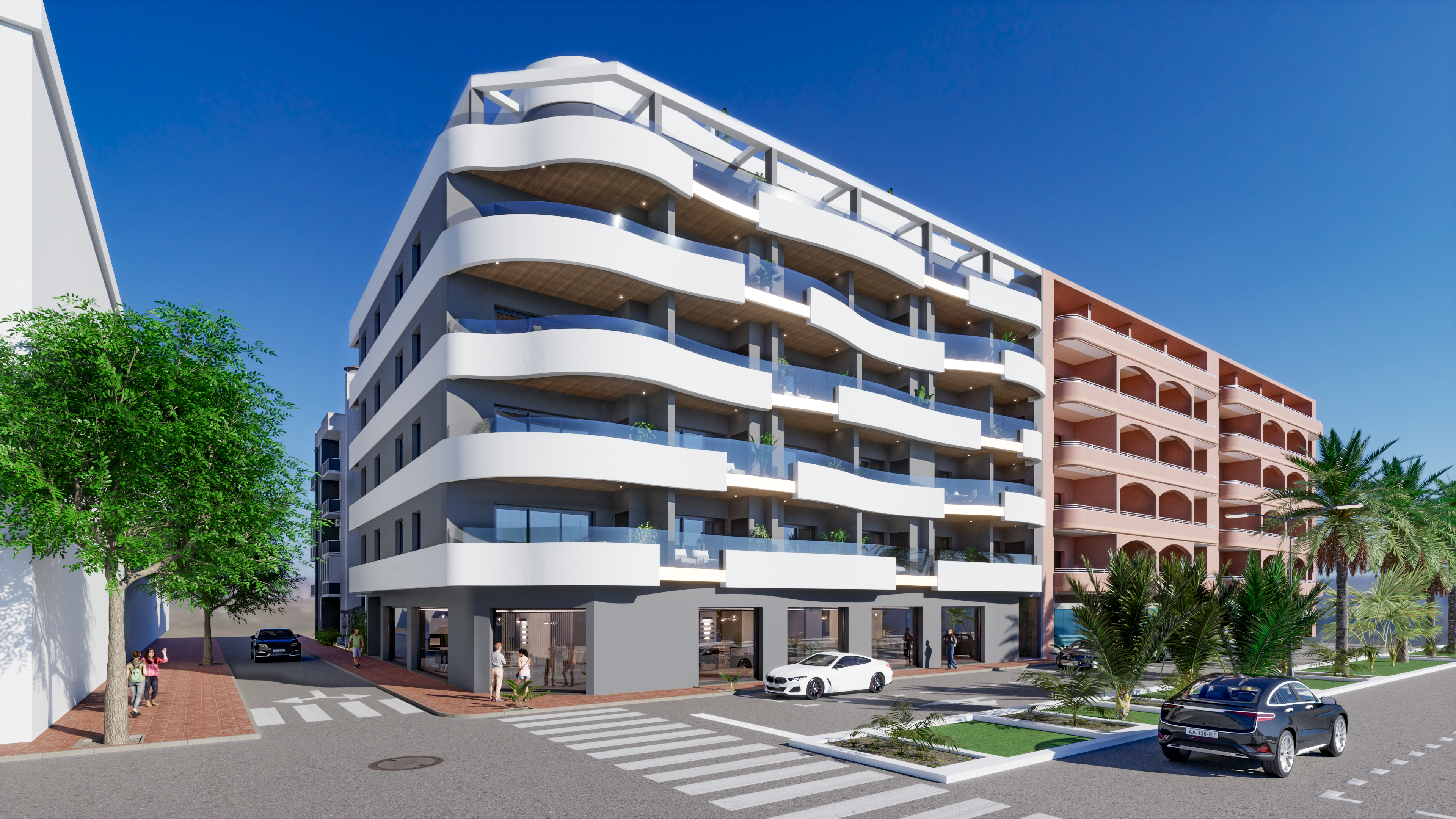 ART-DECO STYLE 2-BED APARTMENTS & PENTHOUSES BY TORREVIEJA PROMENADE