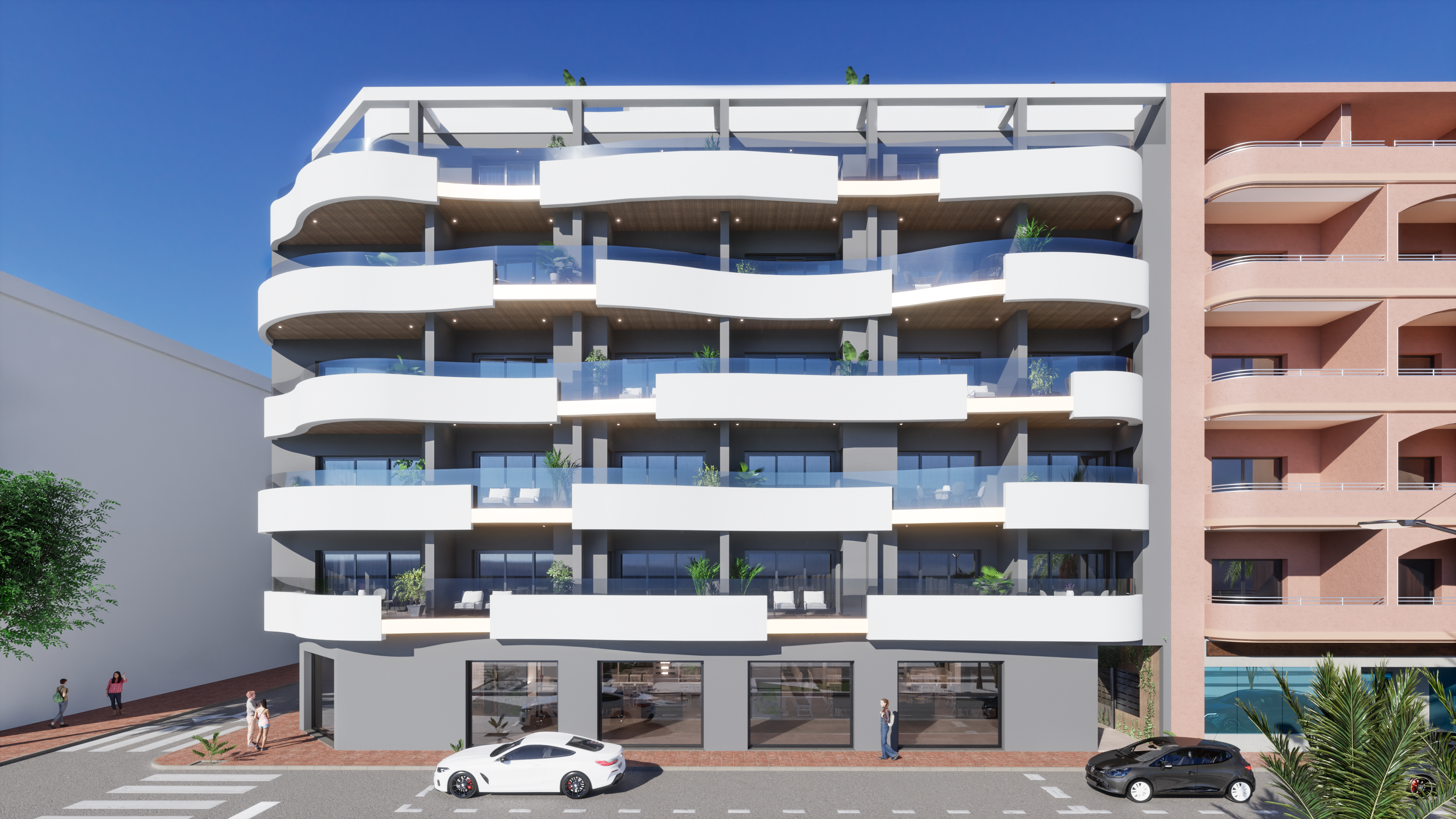 ART-DECO STYLE 2-BED APARTMENTS & PENTHOUSES BY TORREVIEJA PROMENADE