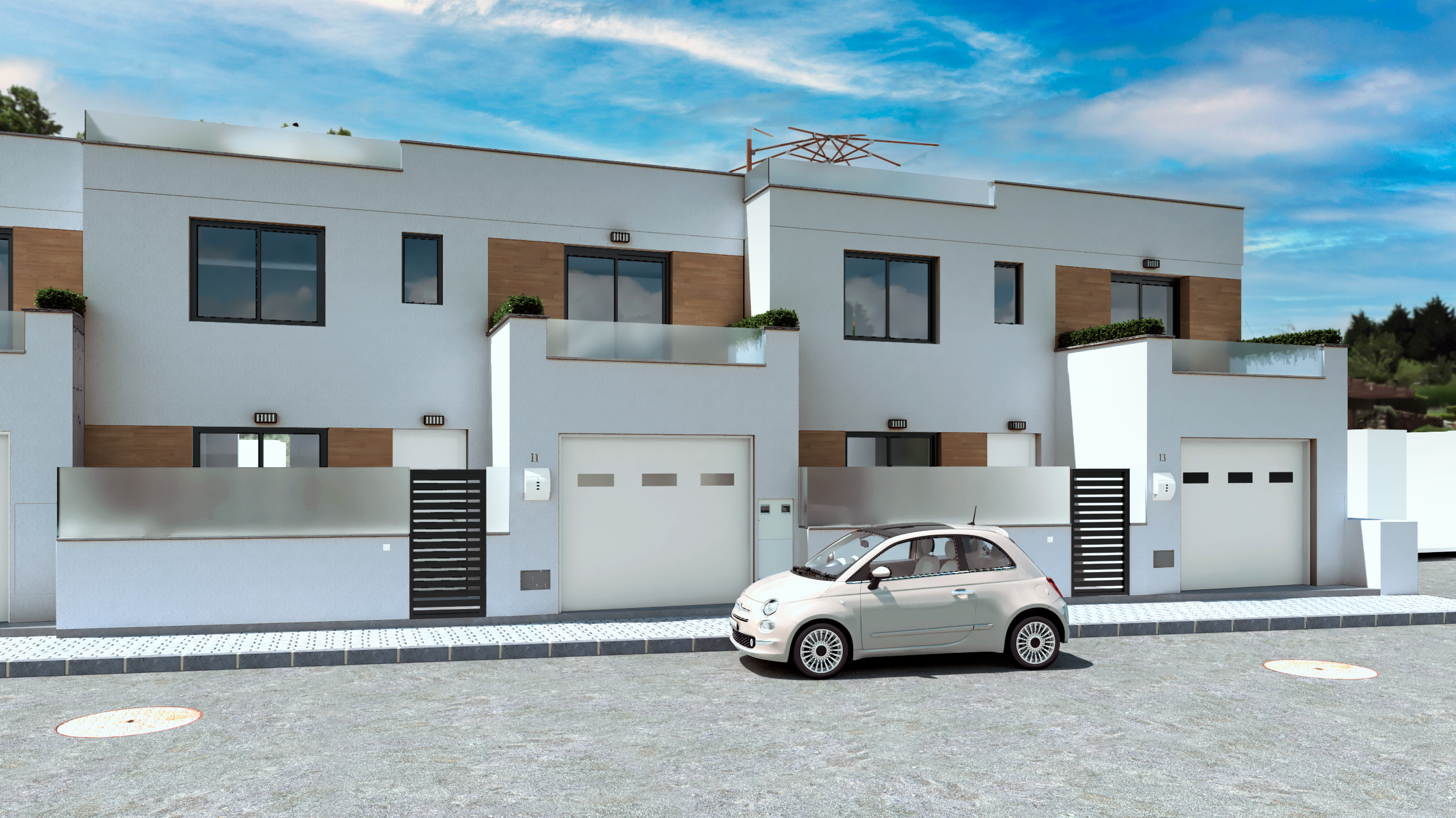 BRAND-NEW 4-BED TOWNHOUSE WITH POOL, SOLARIUM & GARAGE