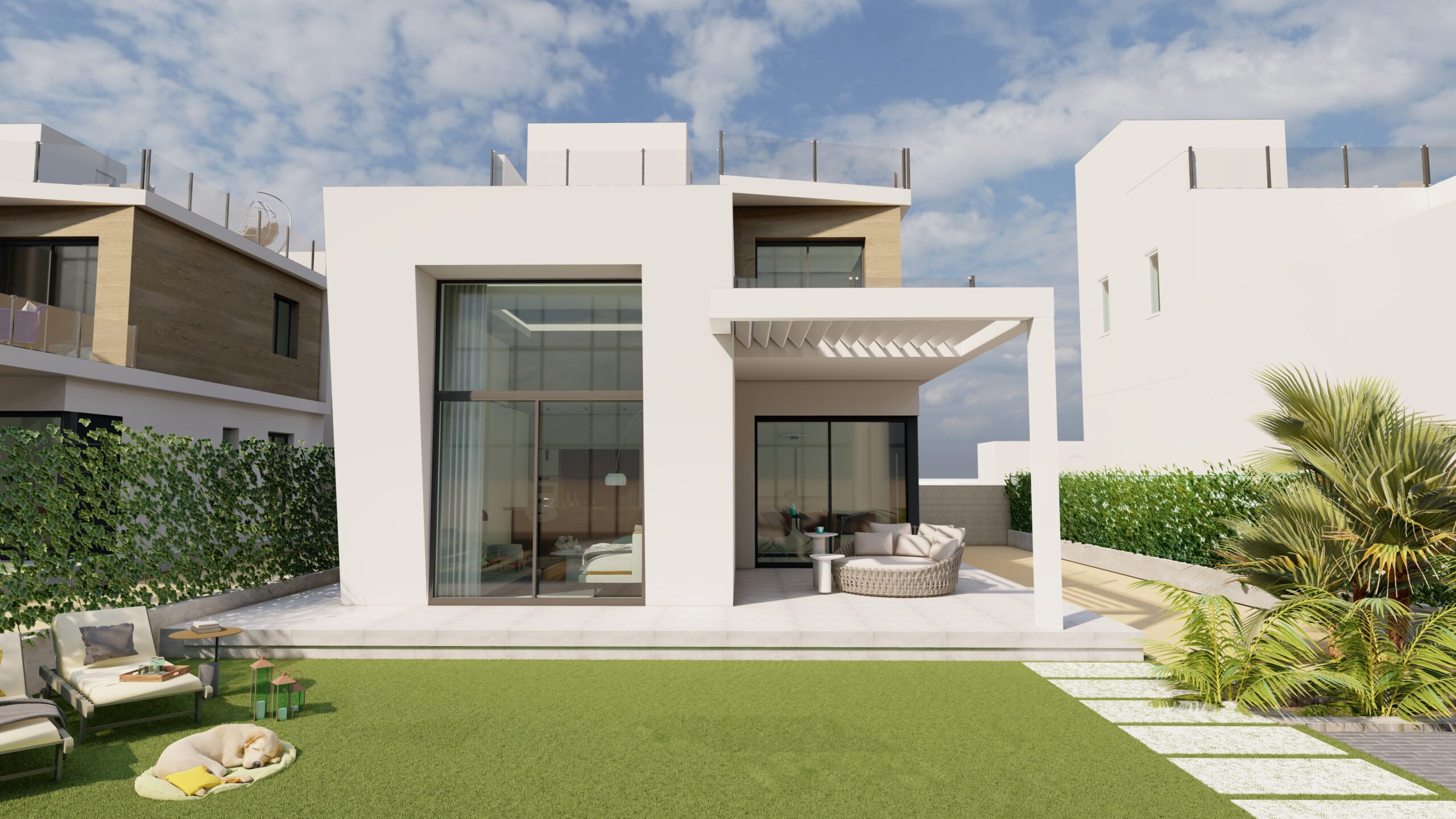 CONTEMPORARY 3-BED VILLA WITH OUTSTANDING VIEWS