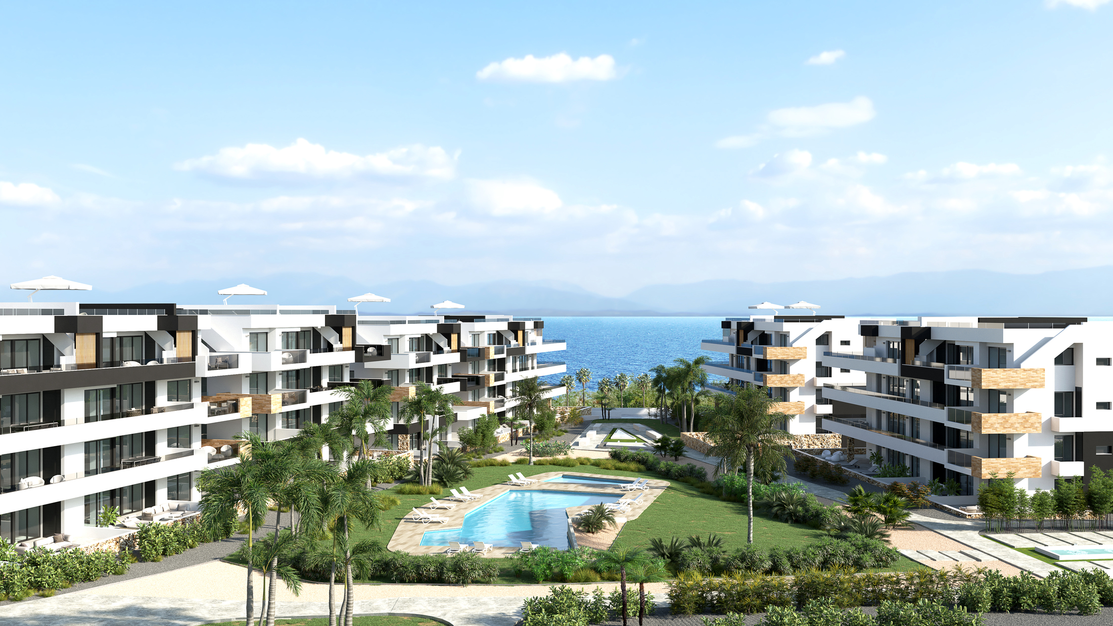 THREE-BED FULLY-FURNISHED SEA-VIEW PENTHOUSE AT PLAYA FLAMENCA