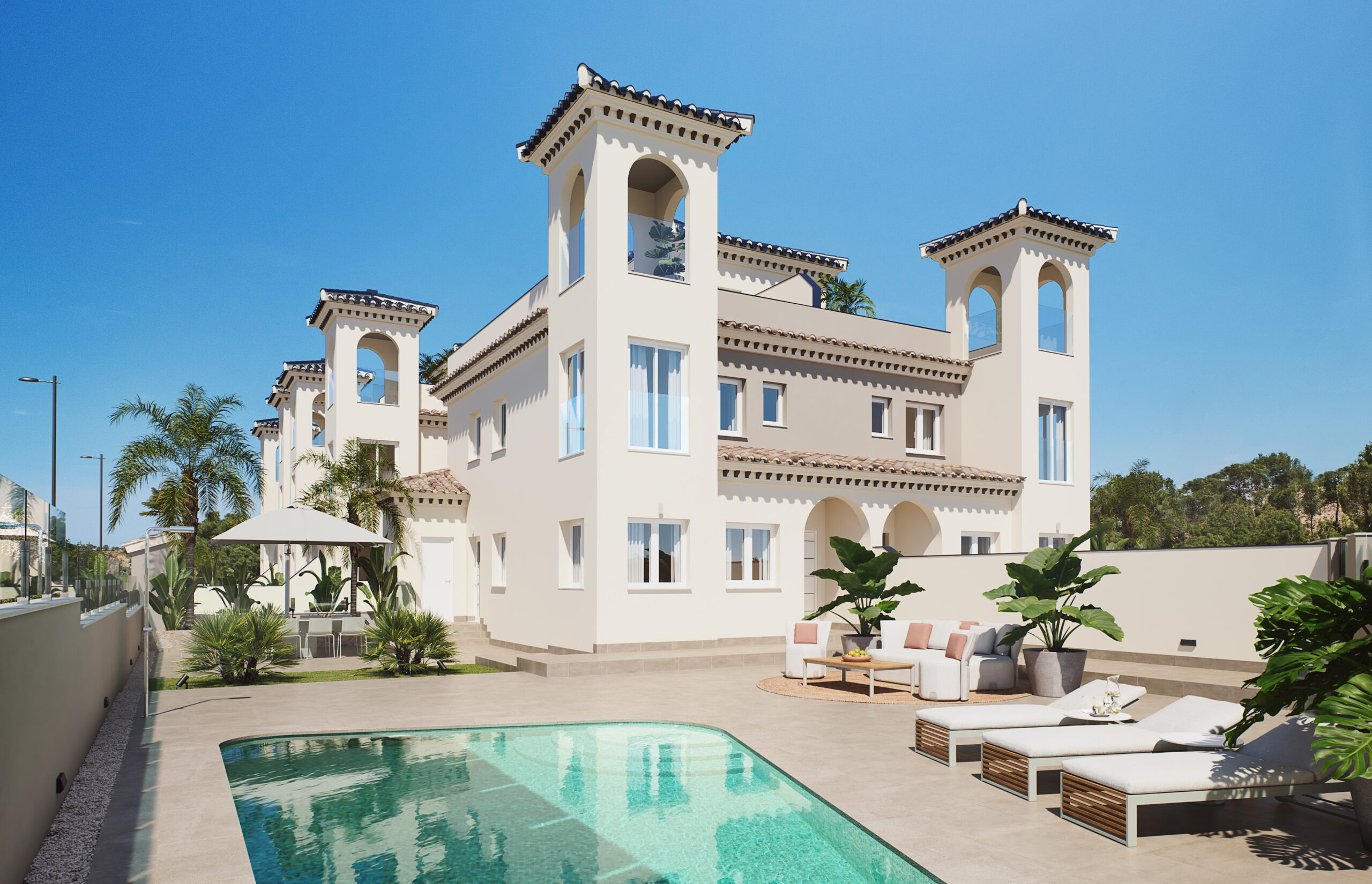 AMAZING 4-BED 4-STOREY QUAD-VILLA IN BIGASTRO