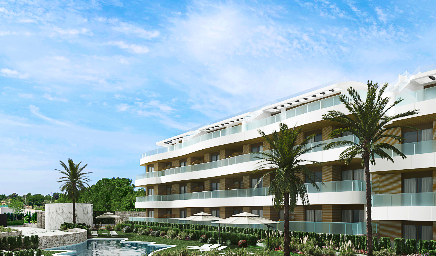 BRAND-NEW MODERN 3-BED SEA VIEW APARTMENTS AT PLAYA FLAMENCA