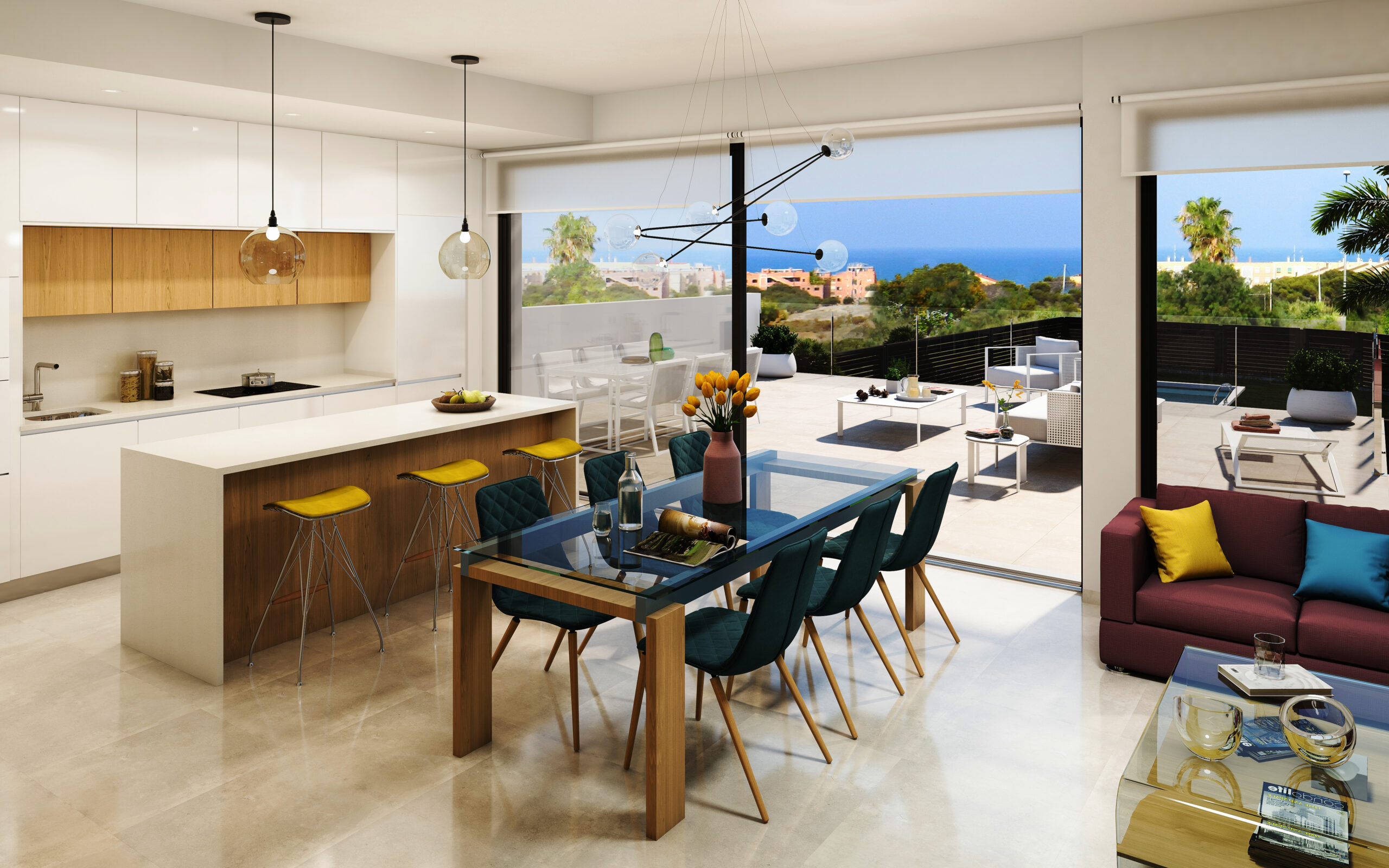 KEY-READY SEA-VIEW 3-BED DUPLEX IN GUARDAMAR