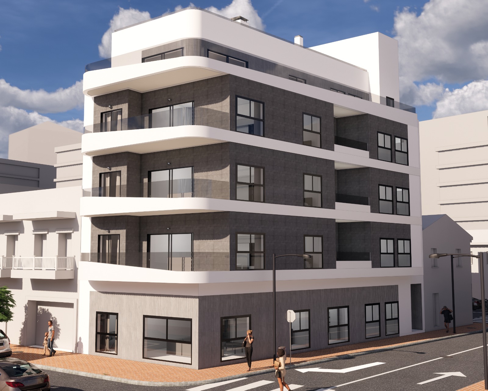 2 BED APARTMENTS WITH ROOFTOP POOL 250m FROM LA MATA BEACH