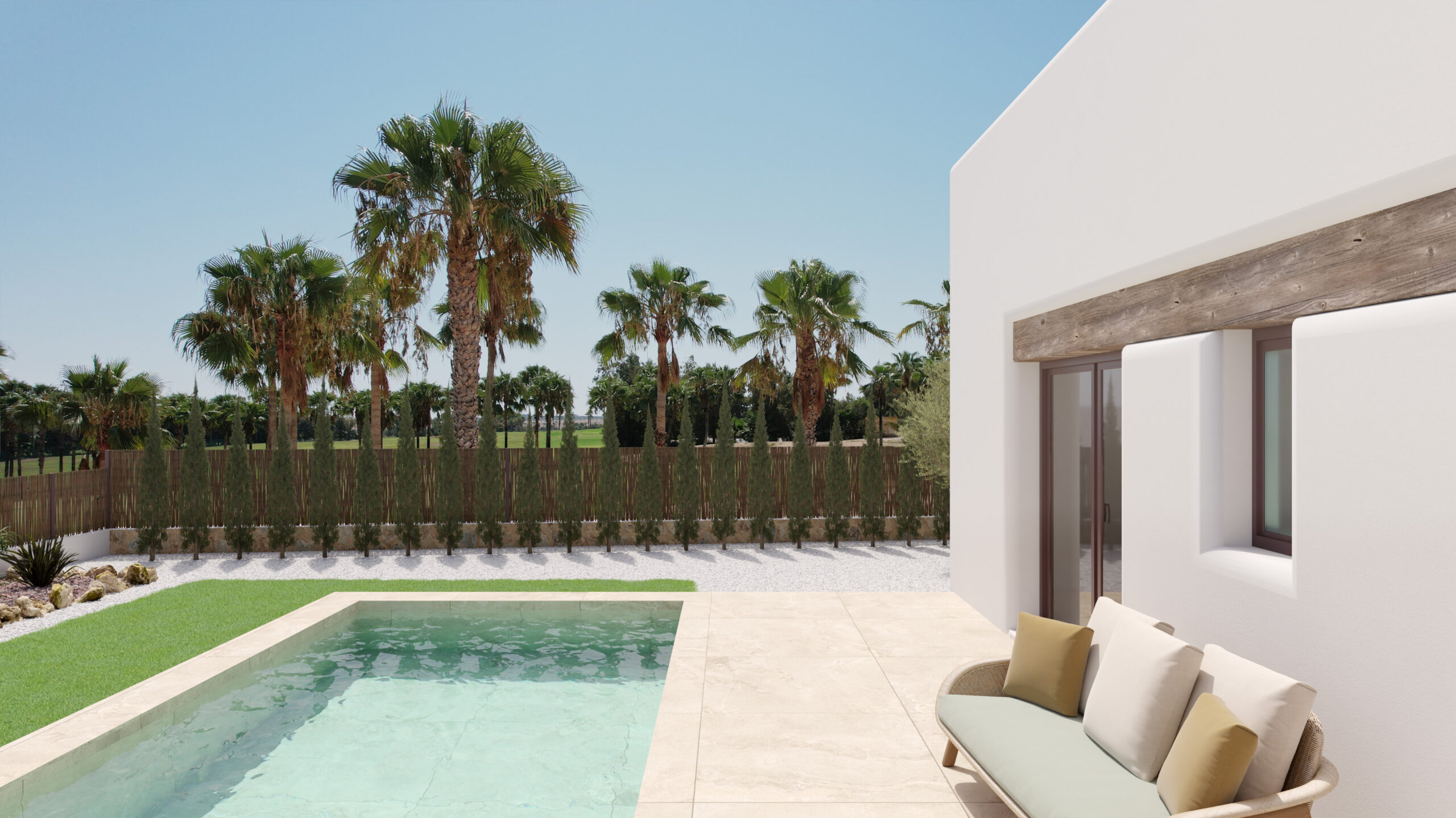 LUXURY FRONT-LINE GOLF VILLA WITH SOLARIUM AT LA FINCA