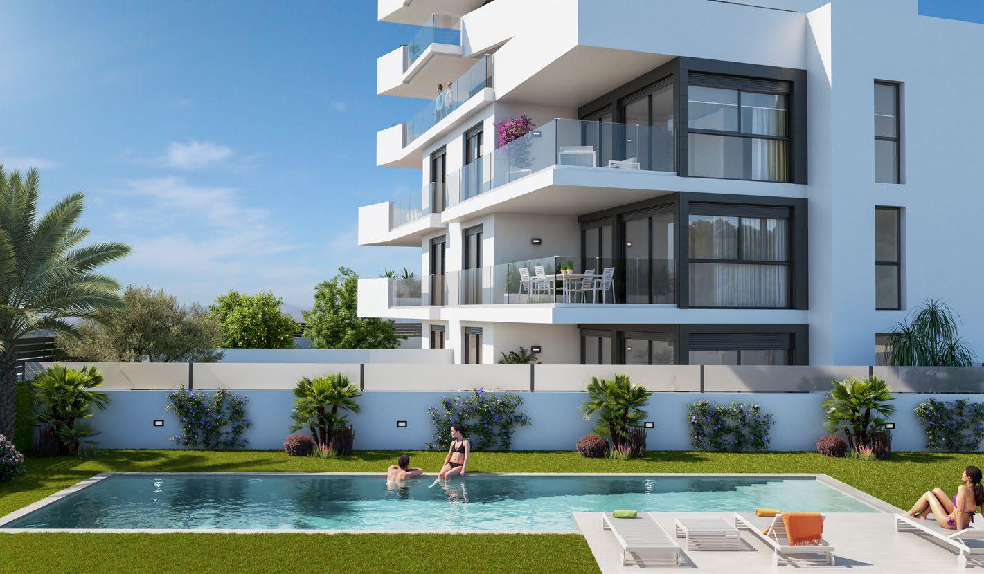 AMAZING NEW GARDEN APARTMENT BY GUARDAMAR MARINA