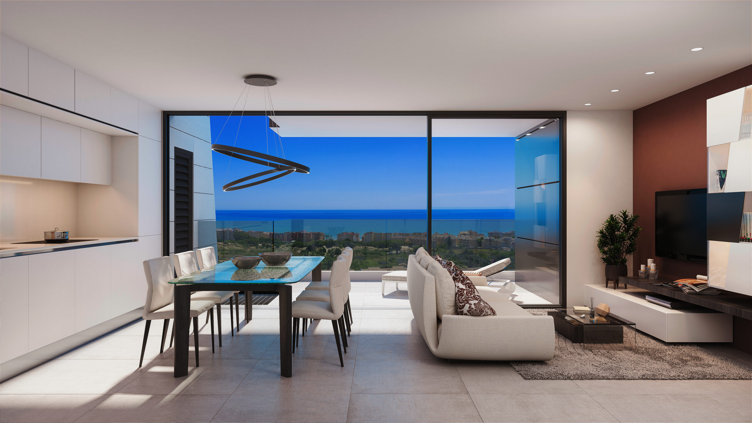 LUXURY 3B DUPLEX IN GUARDAMAR WITH BREATHTAKING SEA VIEWS