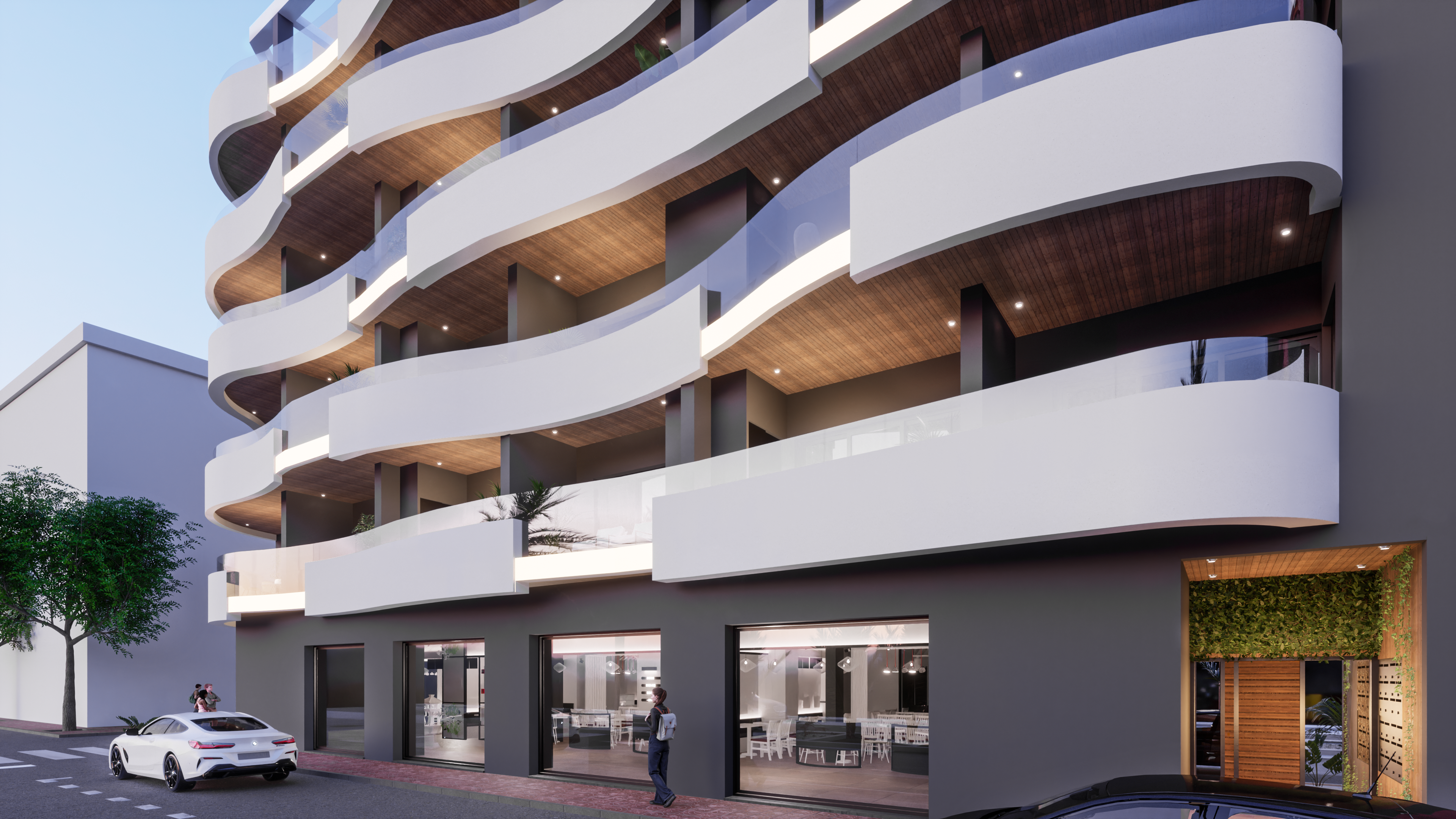 ART-DECO STYLE 3-BED PENTHOUSES BY TORREVIEJA PROMENADE