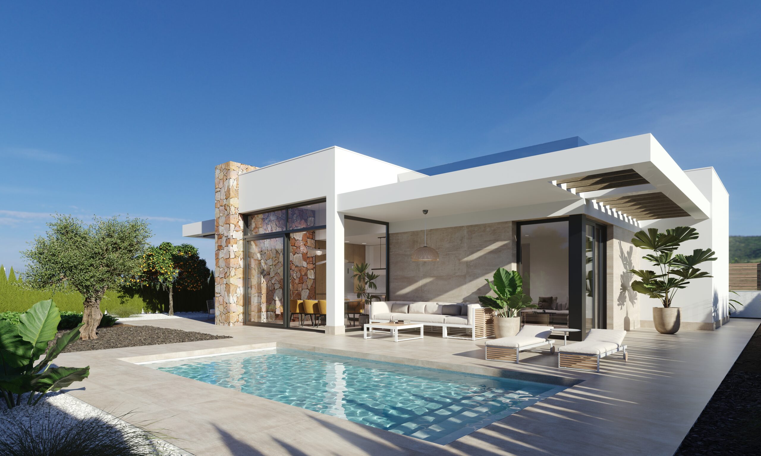 AMAZING MODERN 3-BED POOL VILLAS ON BIG PLOTS