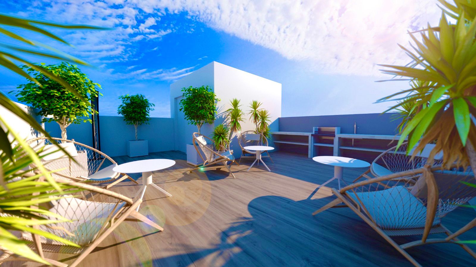AMAZING 3-BED PENTHOUSE WITH PRIVATE ROOFTOP POOL BY TORREVIEJA PROMENADE