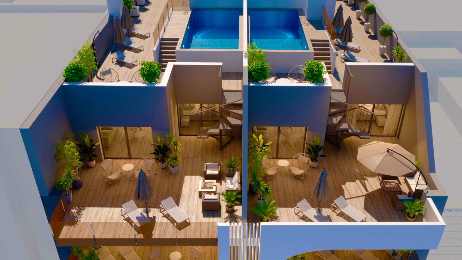 AMAZING 3-BED PENTHOUSE WITH PRIVATE ROOFTOP POOL BY TORREVIEJA PROMENADE