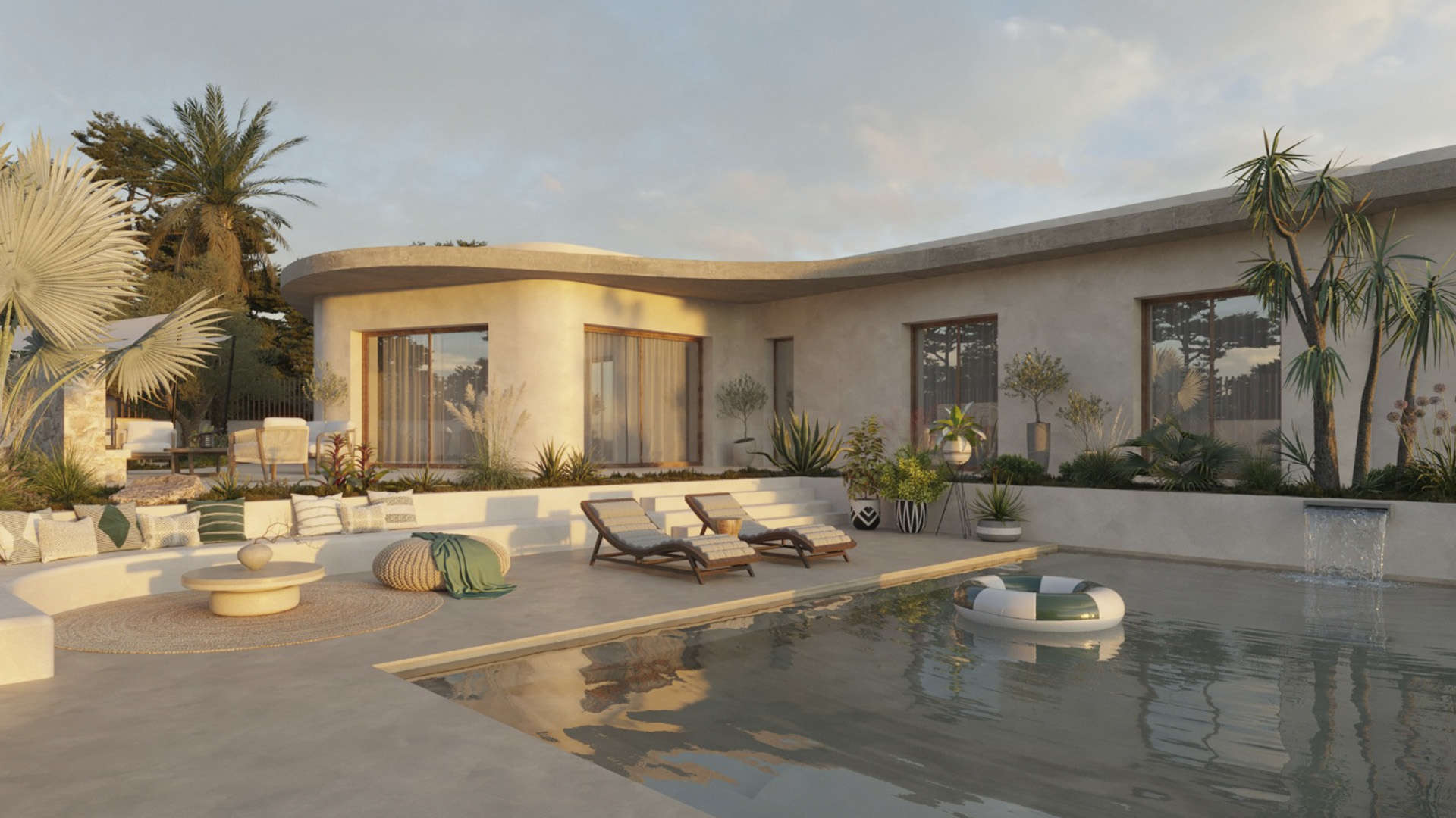 INDULGENT 4 or 5 BED VILLA ON HUGE PLOT CLOSE TO LA MARINA BEACH