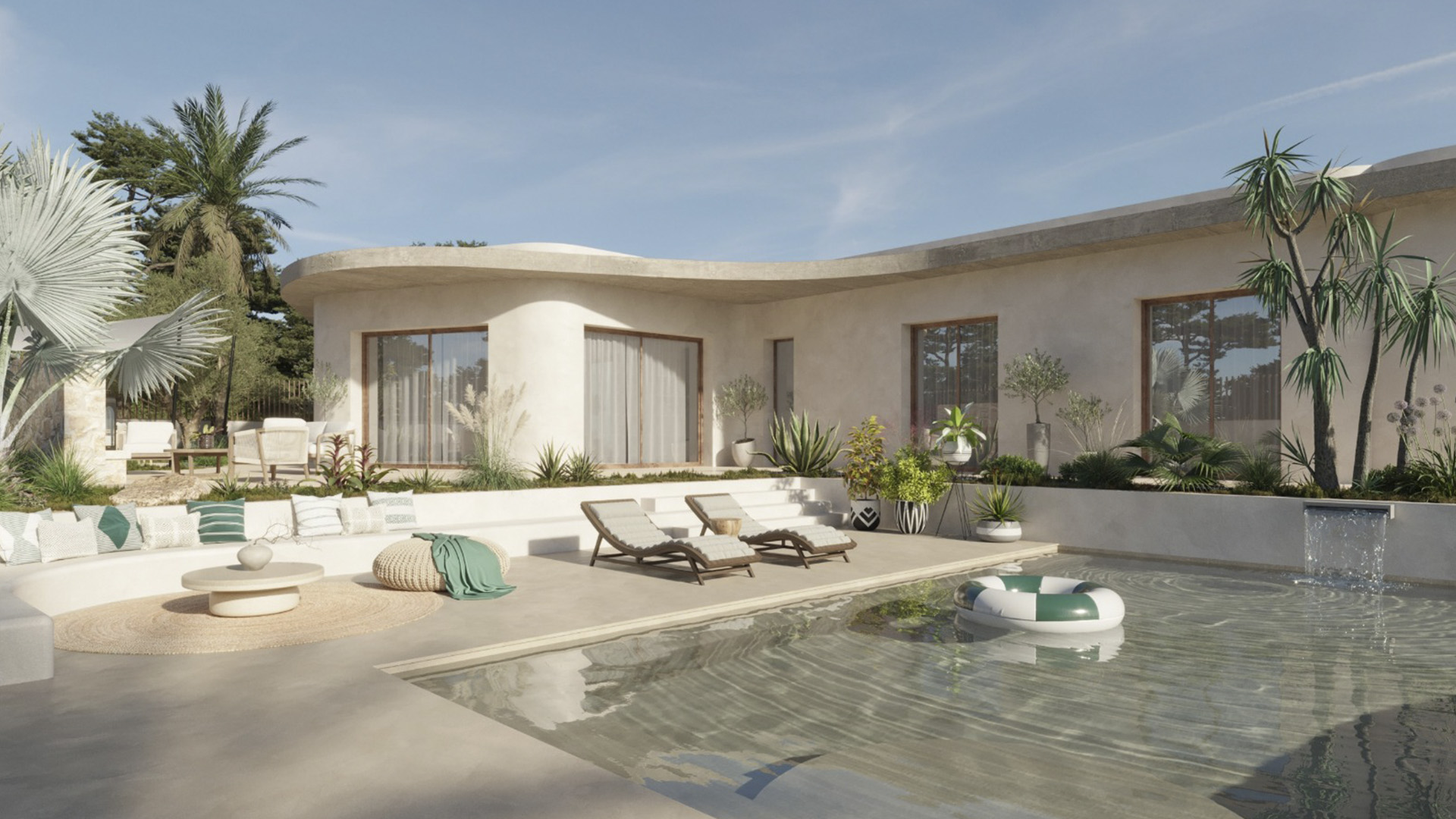 INDULGENT 4 or 5 BED VILLA ON HUGE PLOT CLOSE TO LA MARINA BEACH