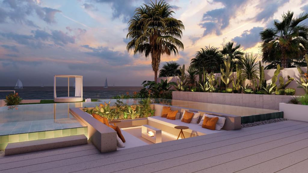 MILLIONAIRE’S 4-BED VILLA IN FRONT-LINE BEACH LOCATION