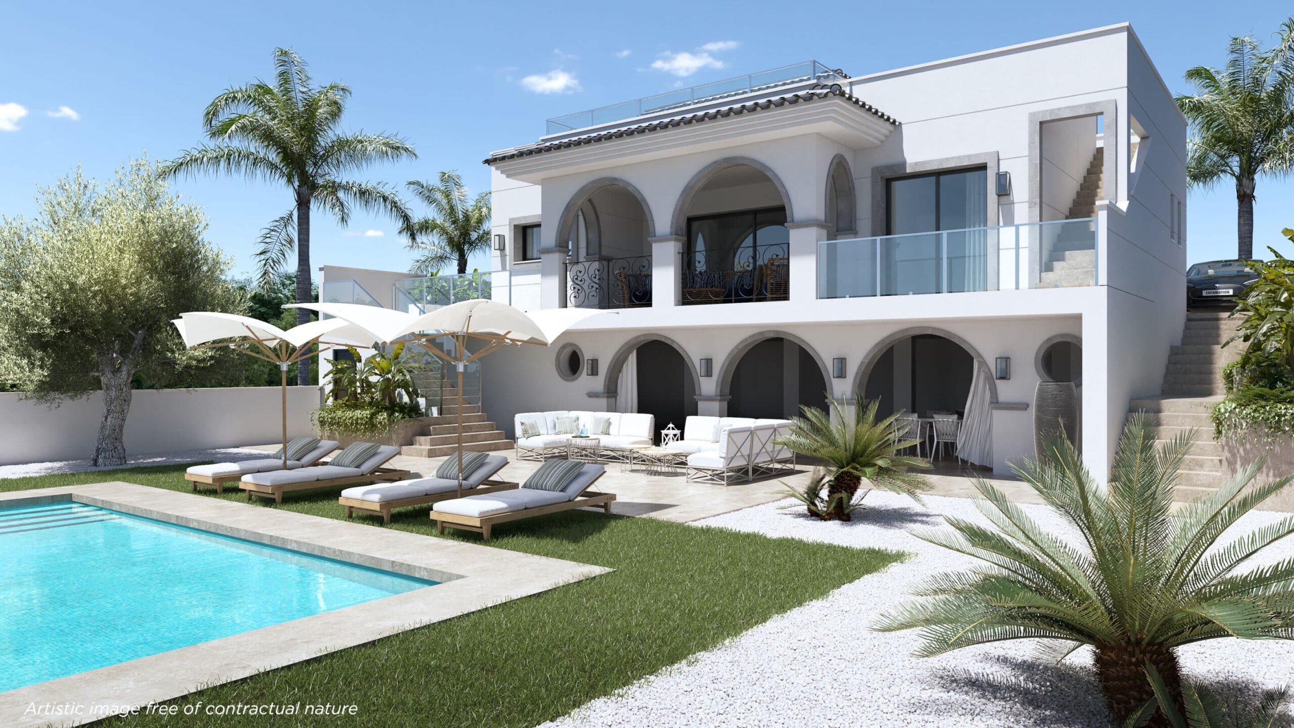 WONDERFUL 3-BED MODERN VILLA ON SPACIOUS GENTLY-SLOPING PLOT