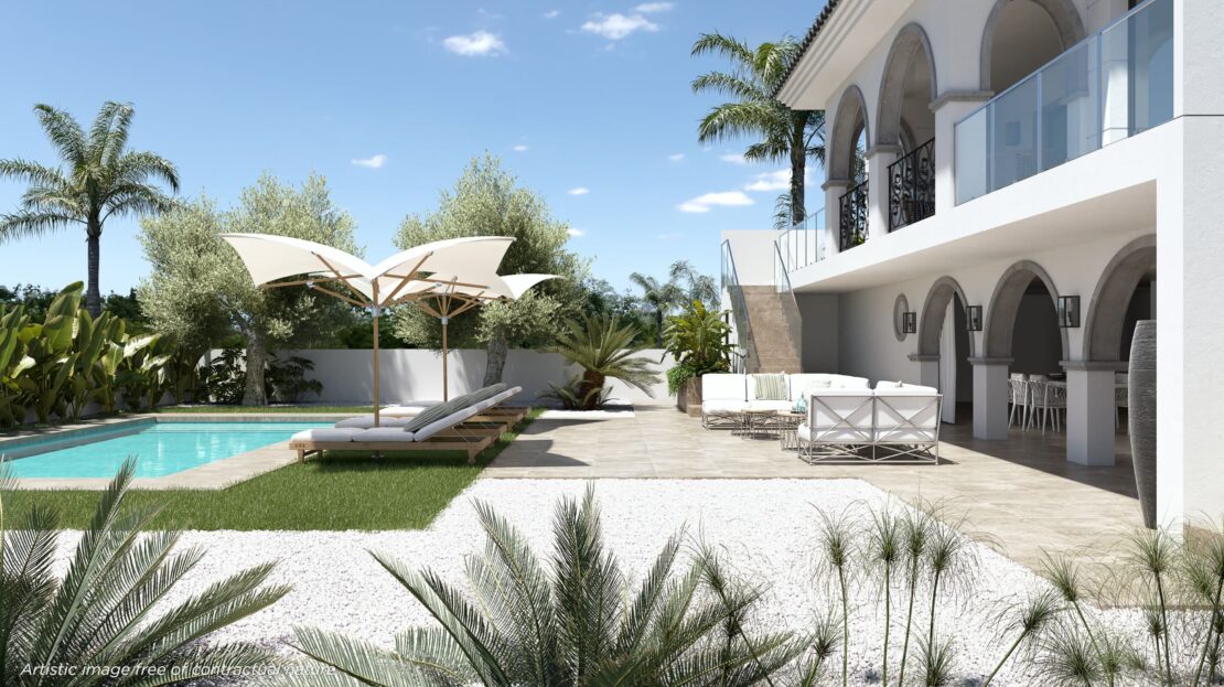WONDERFUL 3-BED MODERN VILLA ON SPACIOUS GENTLY-SLOPING PLOT