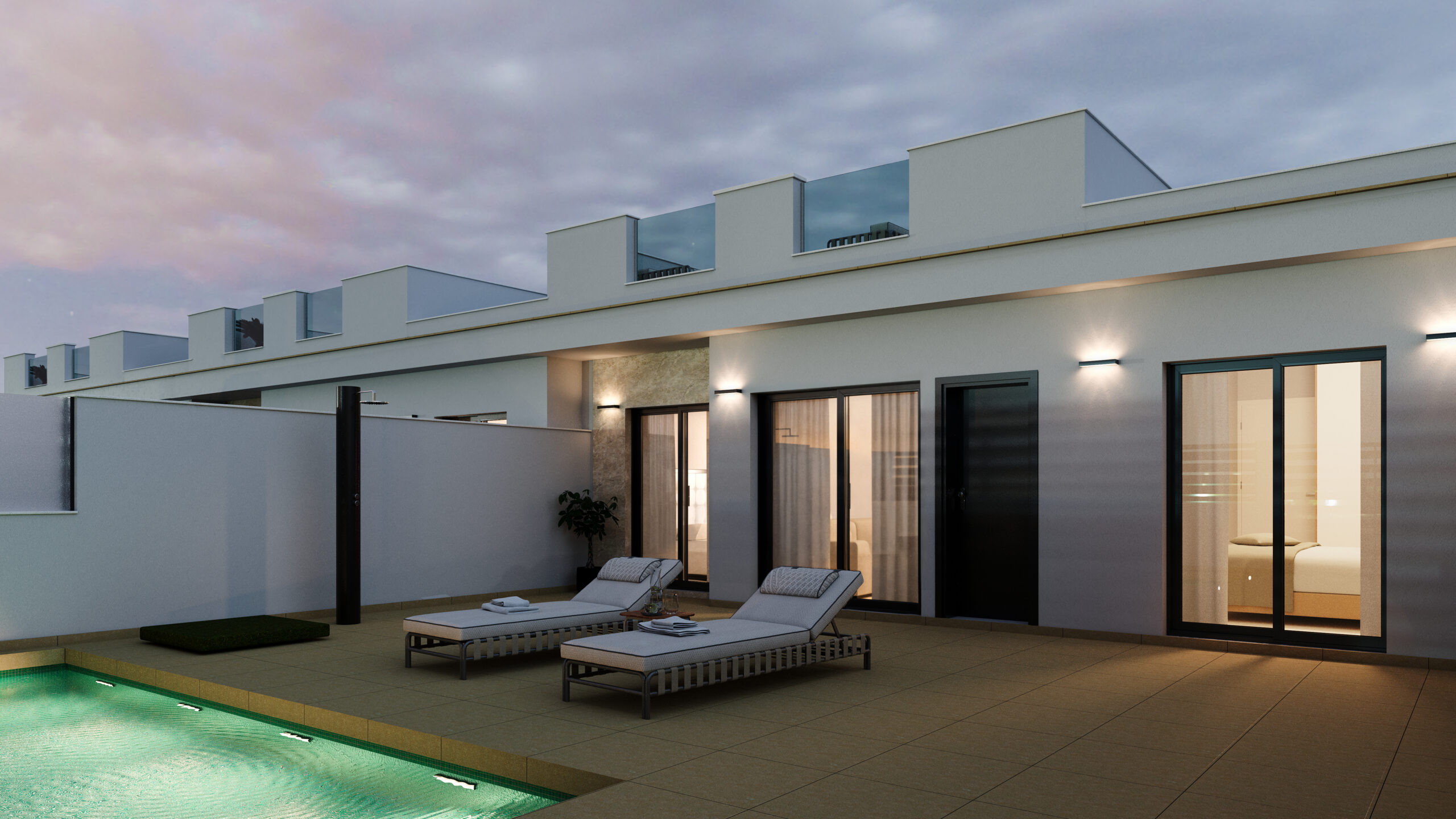 SINGLE-STOREY 3-BED VILLA WITH POOL & SOLARIUM AT EL ALBA RESORT